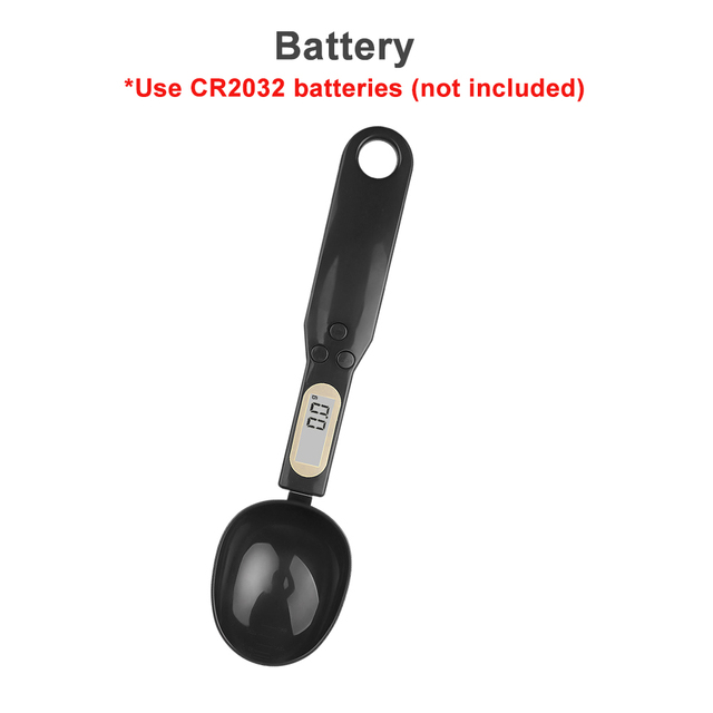 Measuring Spoon Scale LCD Digital Kitchen Measuring Spoons 500g/0.1g Portable Kitchen Scales for Baking Coffee Pet