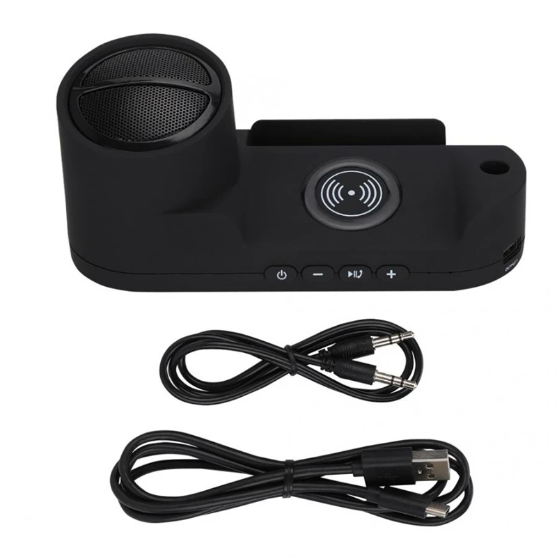 Desktop Speaker QI Wireless Fast Charger Bluetooth Speaker Wireless Charger Mobile Power Mobile Phone Holder