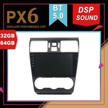 

Rockchip PX6 Processor Android 9.0 Car Multimedia GPS For SUBARU XV Forester 2015-18 DSP Sound NavigationTape Recorder Radio