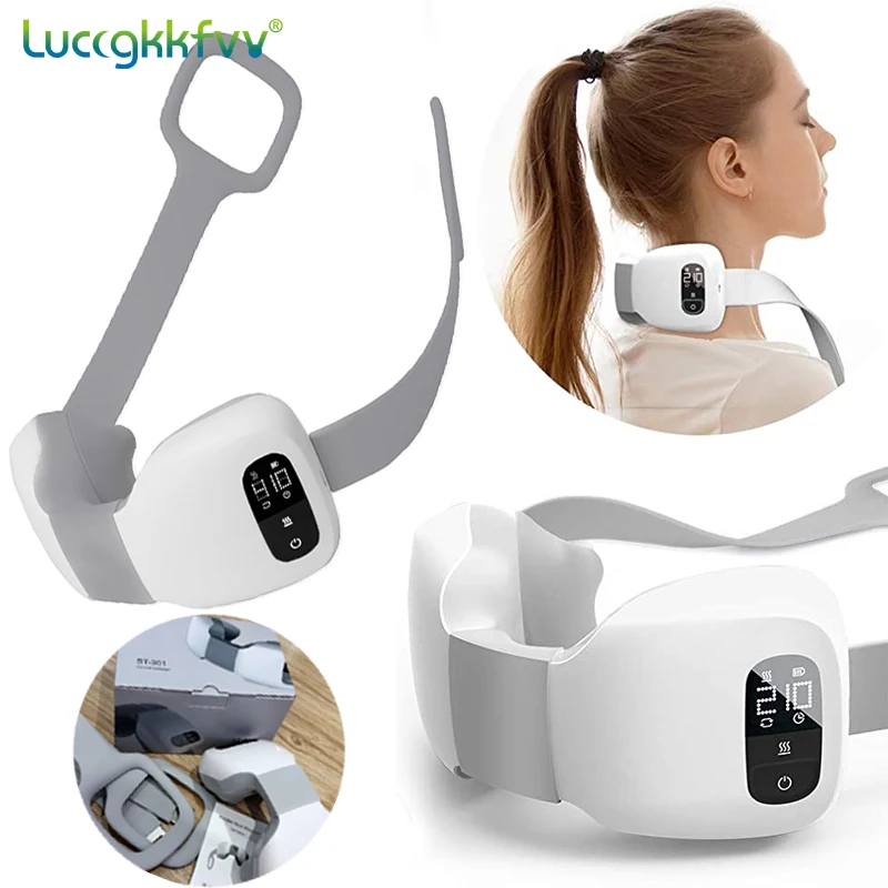 Smart Neck Massage U Shape Electrical Shiatsu Back Shoulder Body Massager Infrared Heated Massager of Neck Kneading