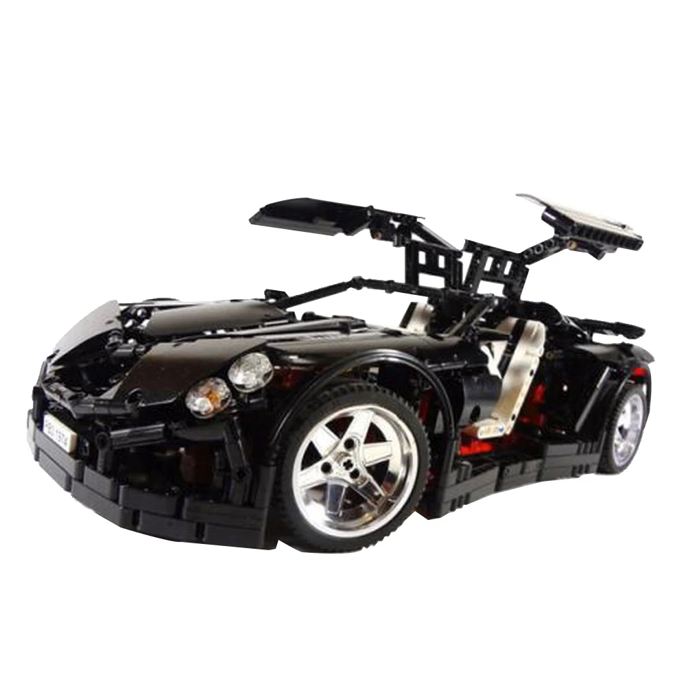 

BuildMoc Vampire GT Deluxe Black Model SUV Building Blocks Bricks Sets Kids Toys Compatible with 0112 Building Blocks Toys gif