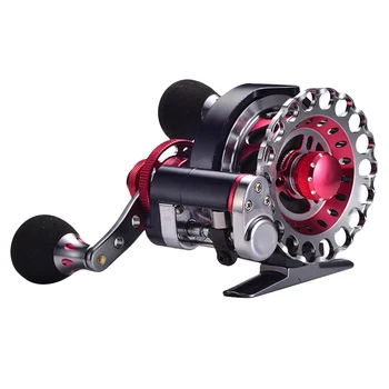 

New Rafting Fly Fishing Reel Automatic Wire Spread 10+1 BB Aluminum Alloy Ice Fishing Raft Reel