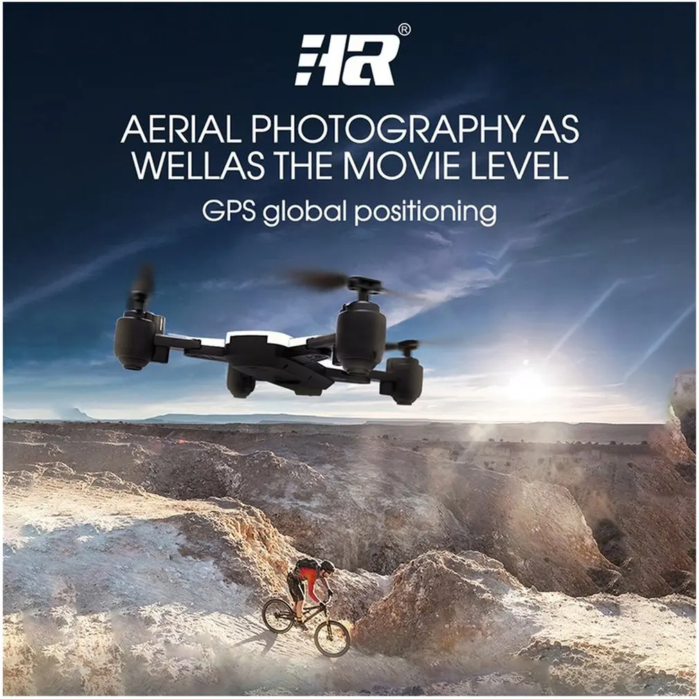 H1G RC Дрон Квадрокоптер 720P 2,4G складывающийся гексакоптер FLV самолет gps позиционирование управление мобильным телефоном складной VR Live Flight 25 мин Летающий