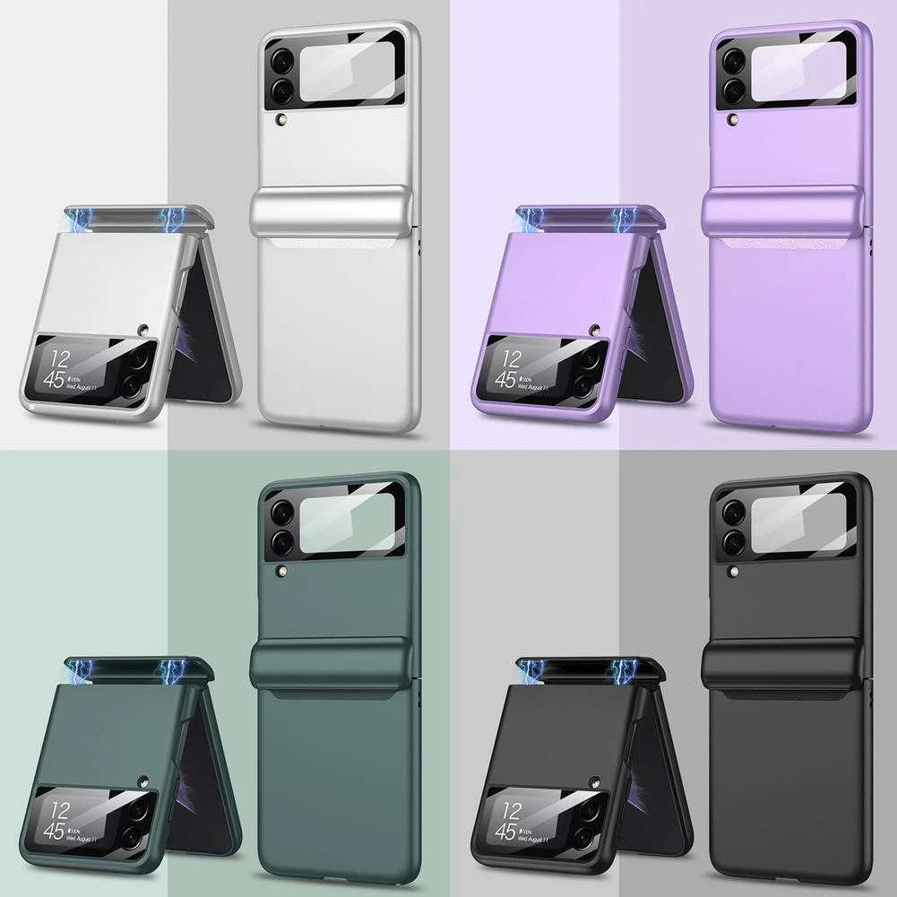 For Samsung Galaxy Z Flip 3 5g Case Full Protection Cover Shockproof Durable Magnetic Hard Phone Cover For Samsung Z Flip 3 Case Mobile Phone Cases Covers Aliexpress