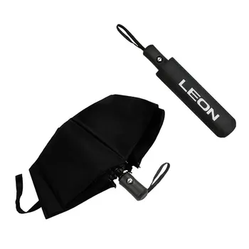 

Fully Automatic Compact Three-Folding Bigger Windproof Rain Paraguas Car Umbrella for Seat Leon Auto High Quality Accessories