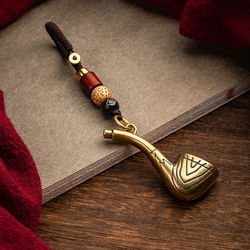  Tobacco Pipe Keyrings Pendants  (1)