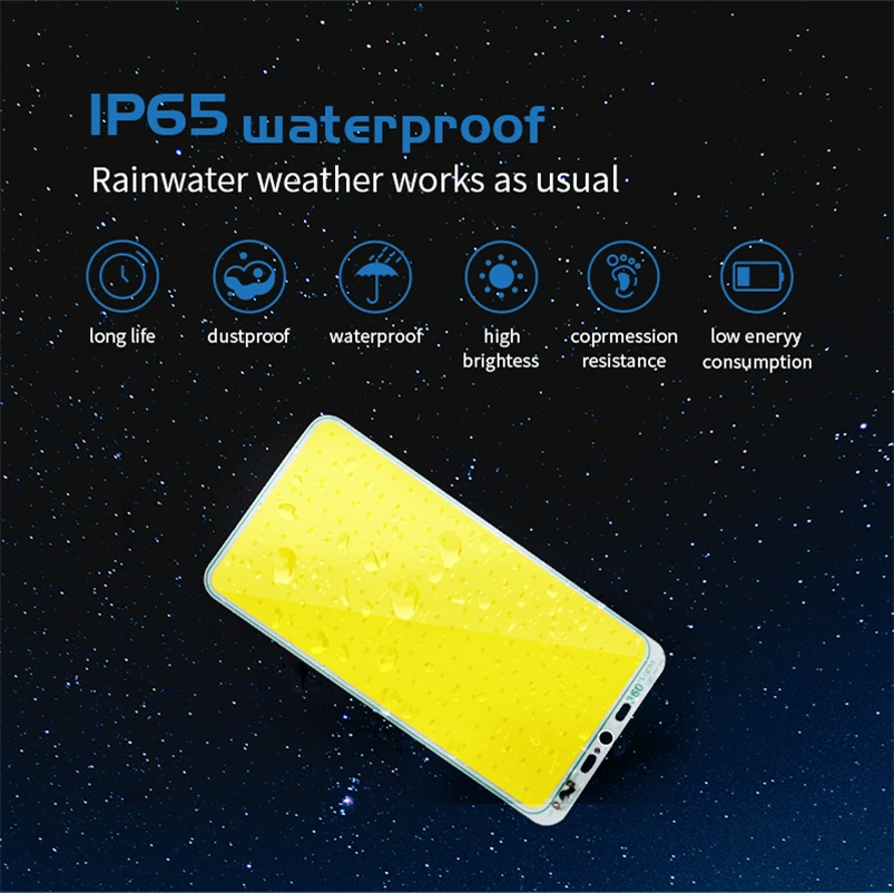 Портативный светодиодный уличный фонарь foco 12 В точечный светильник ip65