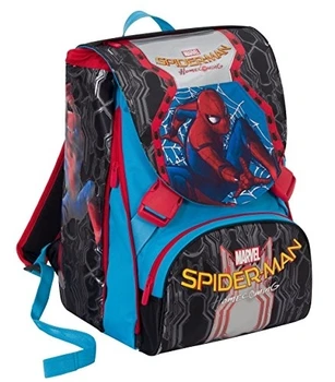 

Zaino scuola ESTENSIBILE MARVEL - SPIDERMAN HOMECOMING - Nero Blu Rosso 31Lt
