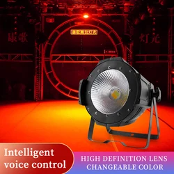 Disco – lumière de Zoom LED COB Par, lumière de Zoom avec 100w/200w, blanc chaud/couleur RGB 