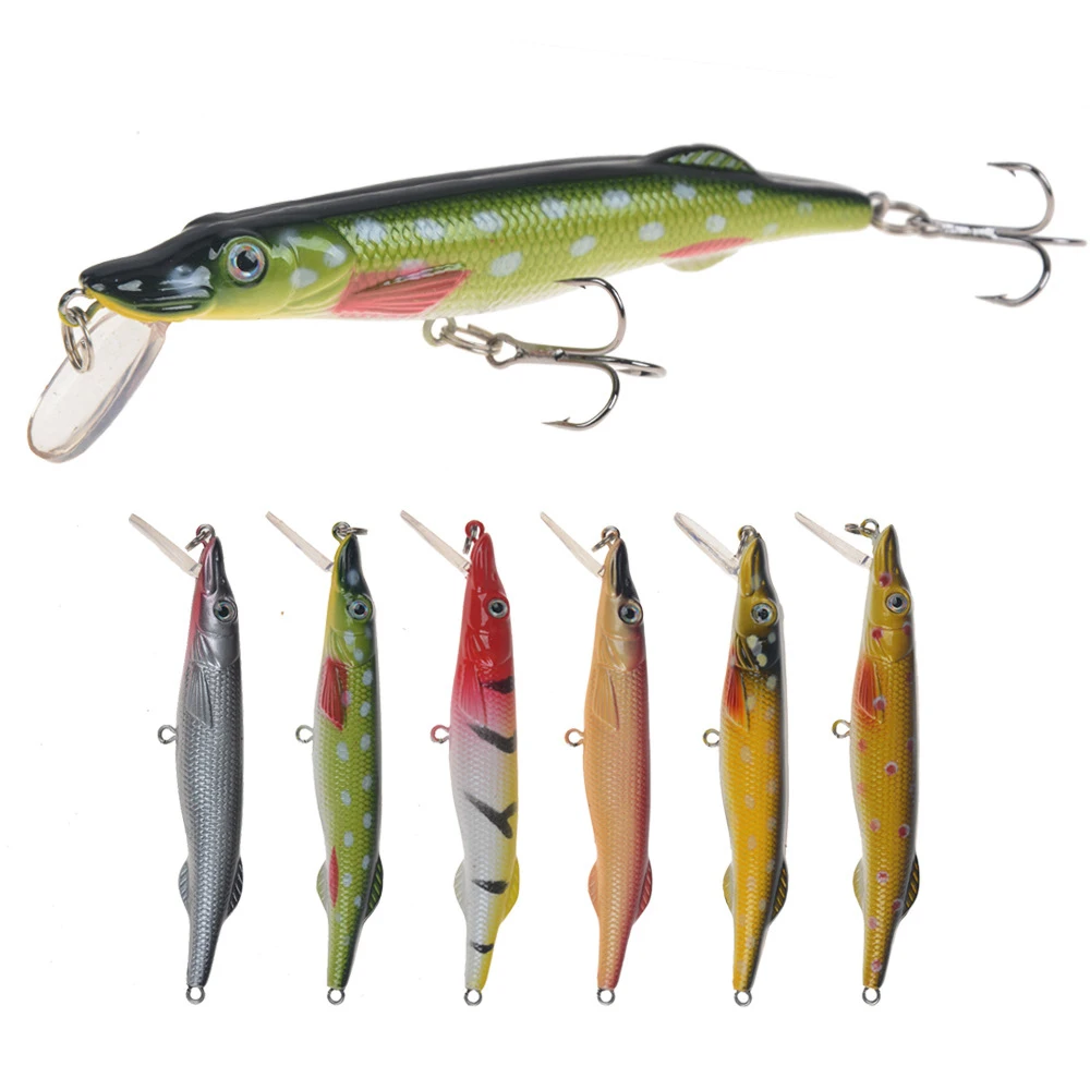 Wobblers Jerkbait 6 Colors 8.5cm 6.2g Hard Bait Small Minnow Crank Fishing  lures Bass Fresh Salt Water Tackle Sinking Lure Mini