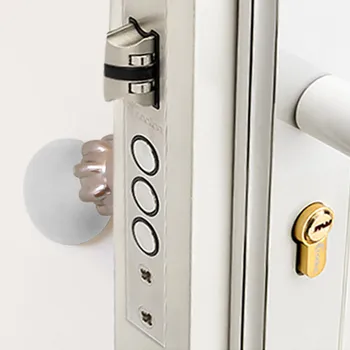 

2020 New Furniture Crash Pad 1pcs Rubber Home Door Doorknob Back Wall Protector Shockproof Crash Pad High Quality Home #BL5