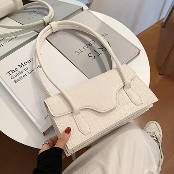 

С Доставкой Female 2020 New Style Fashion All-match Handbag French Shoulder Armpit Square Sling Bag
