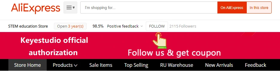 Keyestudio Mecanum Wheel Robot Micro:bit Robot Car Diy Electronic Kit Support APP Control and Make Code program