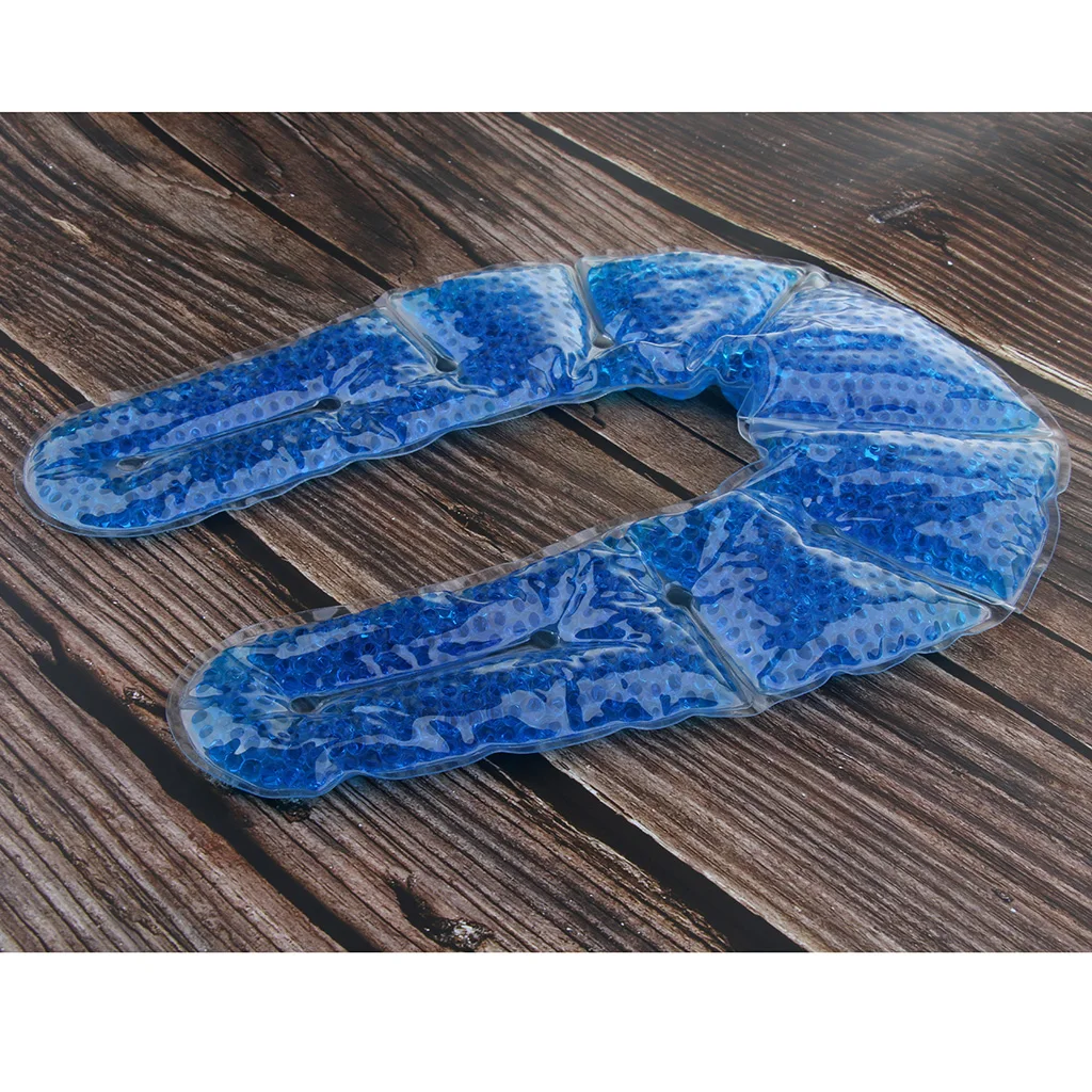 Sports, Flexible Gel Ice Pack & Wrap, Soft Hot Cold Therapi for Sprain Bruises, Alleviate Body Joint Muscle Pain