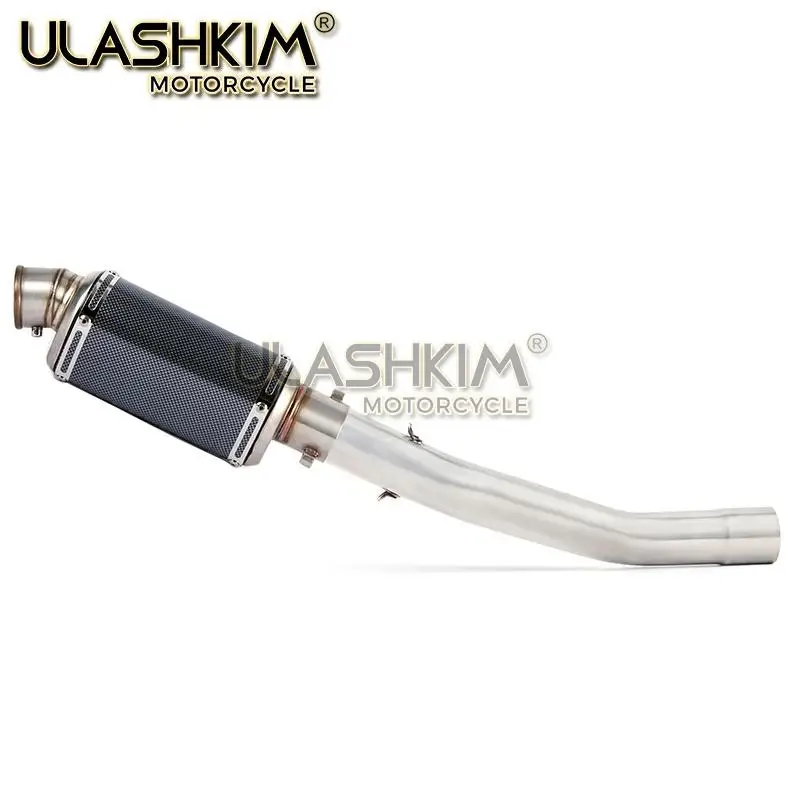 Мотоцикл выхлопной Escape глушитель средняя контактная труба полная система без