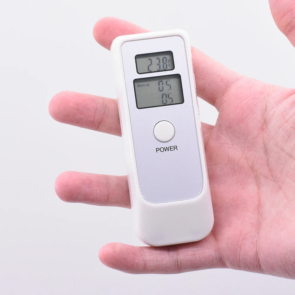 

Alcohol Tester Professional Digital Breathalyzer Dual LCD Display Mini Portable Alcohol Detection Device Breath Alcohol Tester