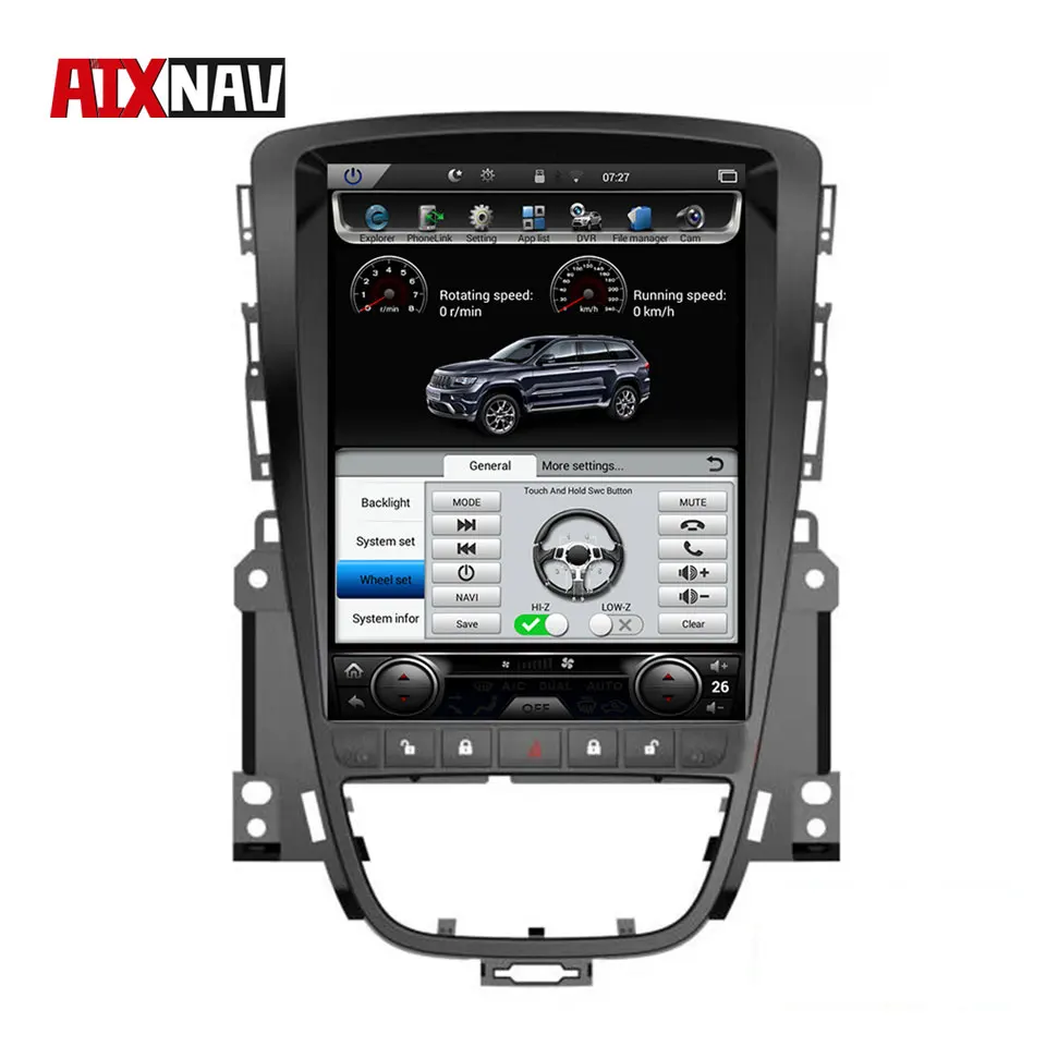 10,4 дюймовый сенсорный экран HD дисплей Android 1 Din автомобильный Радио аудио GPS навигация Центральный мультимедийный плеер для Opel Astra J