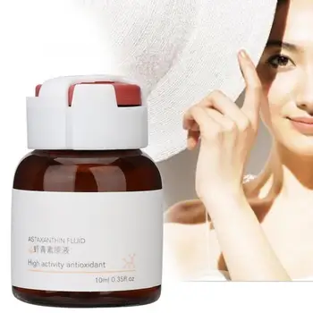 

10ml Astaxanthin Face Serum Antioxidant Brightening Fade Spots Moisturizng Whitening Skin Anti UV Solution Liquid Serum