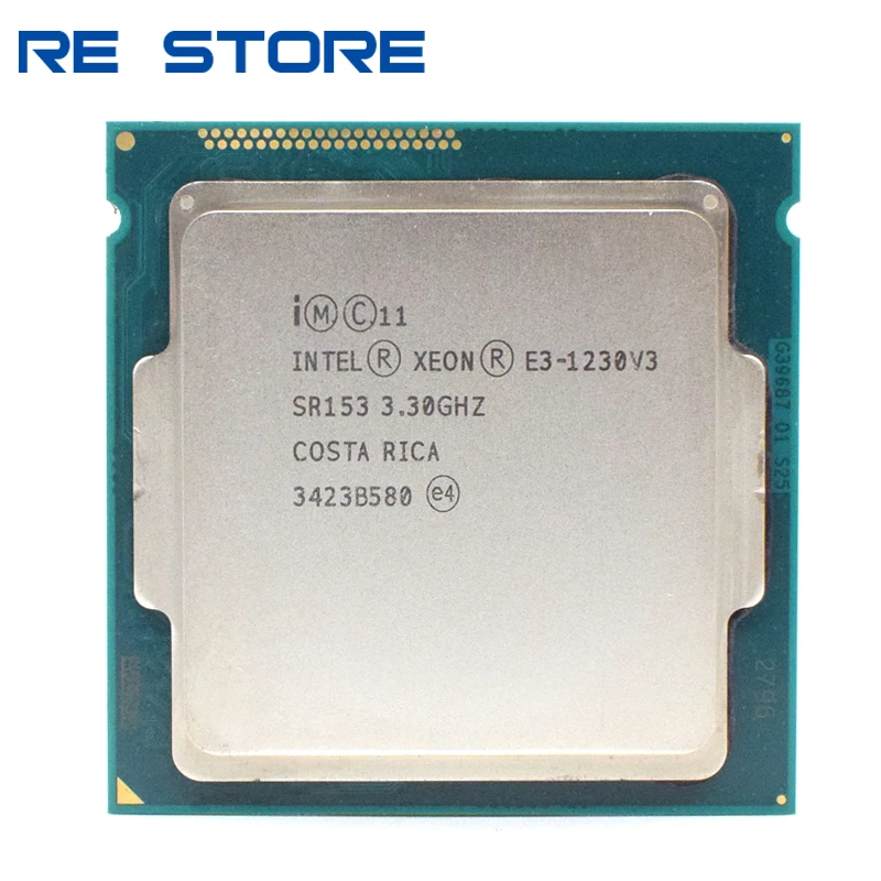 Процессор Intel Xeon LGA 1230 E3 1150 V3 четырехъядерный 3 ГГц | Компьютеры и офис