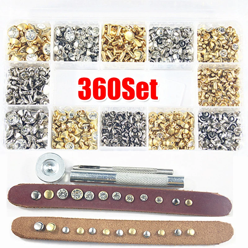 

360/240 комплект, бриллиантовые Гвозди 6/7/8/9 мм