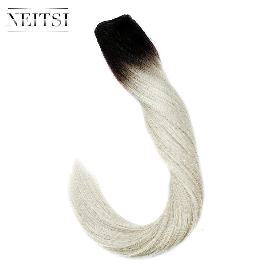 Neitsi Человеческие волосы Remy для наращивания прямые человеческие пряди 100