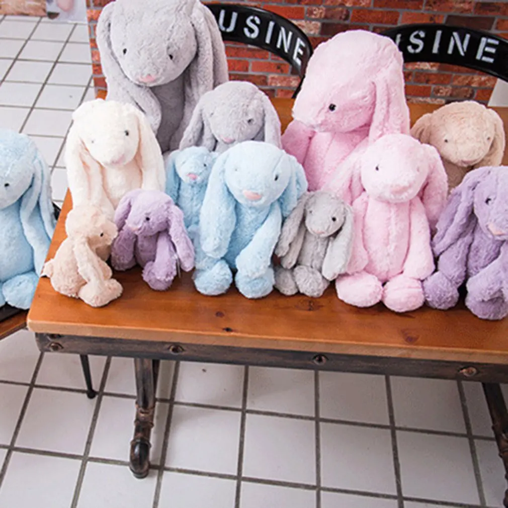 

Plush Toy Stuffed Toy Rabbit Doll Baby Sleeping Companion Cute Plush Long Ear Rabbit Doll Children's Gift