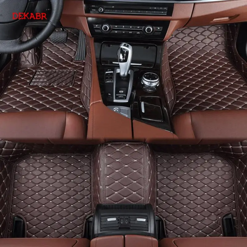 

car floor mats for Jac T5 Rein13 s5 faux s5 car accessories car-styling special Custom car foot mats auto Black/Red/Beige/Pink
