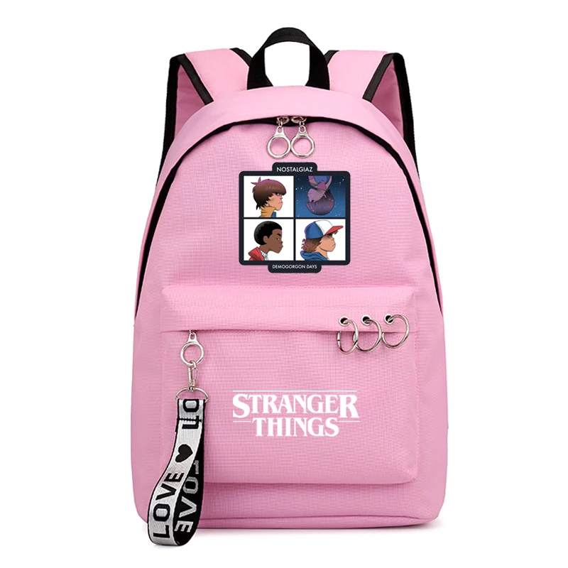 Sac A Dos Femme черные школьные сумки для девочек-подростков Mochila странные вещи рюкзак 1-7 Тип розовый рюкзак для путешествий