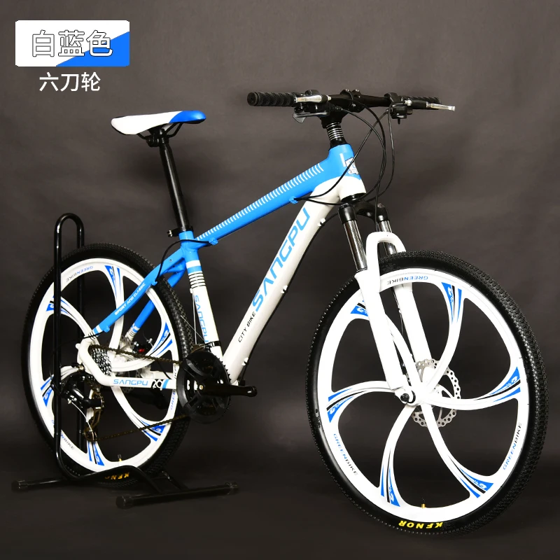 Cheap New Brand Aluminum Alloy Frame 26 inch Wheel 27/20 Speed Mountain Bike Outdoor Sports Dual Disc Brake MTB Bicycle 3 Cheap New Brand Aluminum Alloy Frame 26 inch Wheel 27/20 Speed Mountain Bike Outdoor Sports Dual Disc Brake MTB Bicycle 3
