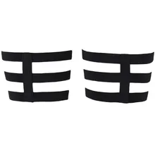 Черные чулки подвязки Пастель Готический организм жгут острый Панк рейв ног жгут Женщины Сексуальное белье, женское нижнее подвязки