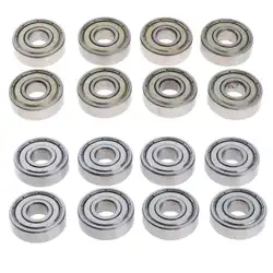 8x Skateboard Longboard Bearing Precision ABEC-7 608Z Ball Bearings for Inline&Roller Skate Scooter Accessories