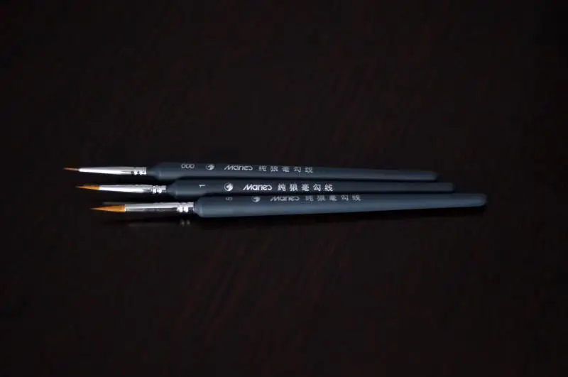 3 шт. натуральная Мари ручка-закладка ласка волосы крючком живопись специального назначения искусство канцелярские принадлежности