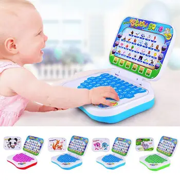 

Toy Computer Baby Children Educational Learning Machine English Version Electronic Kids Study Game Pattern Random Delivery