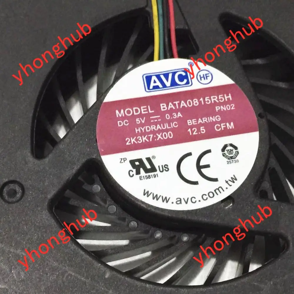AVC DELTA KSB0705HC BK1L DC28000B2DL 01G40N BATA0815R5H DC 5V 0.6A сервер ноутбук вентилятор