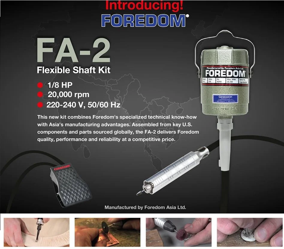 Foredom Cc30 Albero Flessibile Della Macchina, Motore Di Lucidatura Dentale, Albero Flessibile Grinder Orologio Incisione Brunitura Rettifica Rotary T