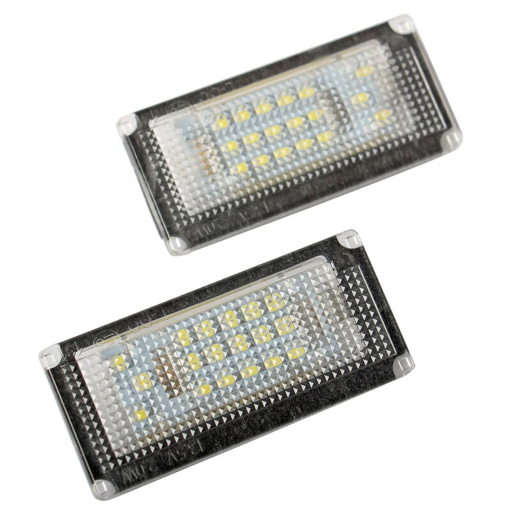 

2pcs car 18 LEDs License Plate Light Lamp 6000K For BMW MINI COPPER R50 R52 R53 License Plate Lights