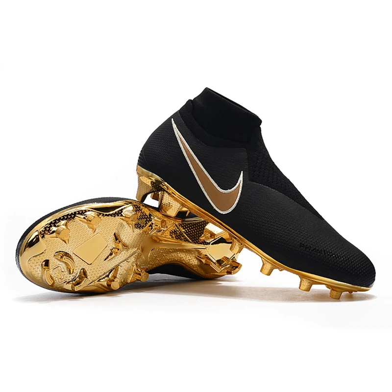 Nike Phantom VSN тени Elite DF FG Футбол бутсы кроссовки Для мужчин футбольные бутсы с волнообразным краем; Zapatos De Futbol Hombre Nike Бутсы; большие размеры 39-45