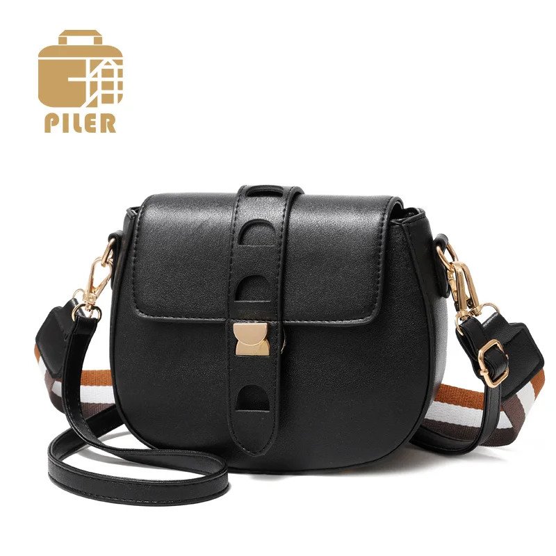 

Designer Women Saddle Bags Casual Ladies Crossbody Bag Female Messenger Bag Women Vintage Handbag and Purse Shoulder Bag Satchel