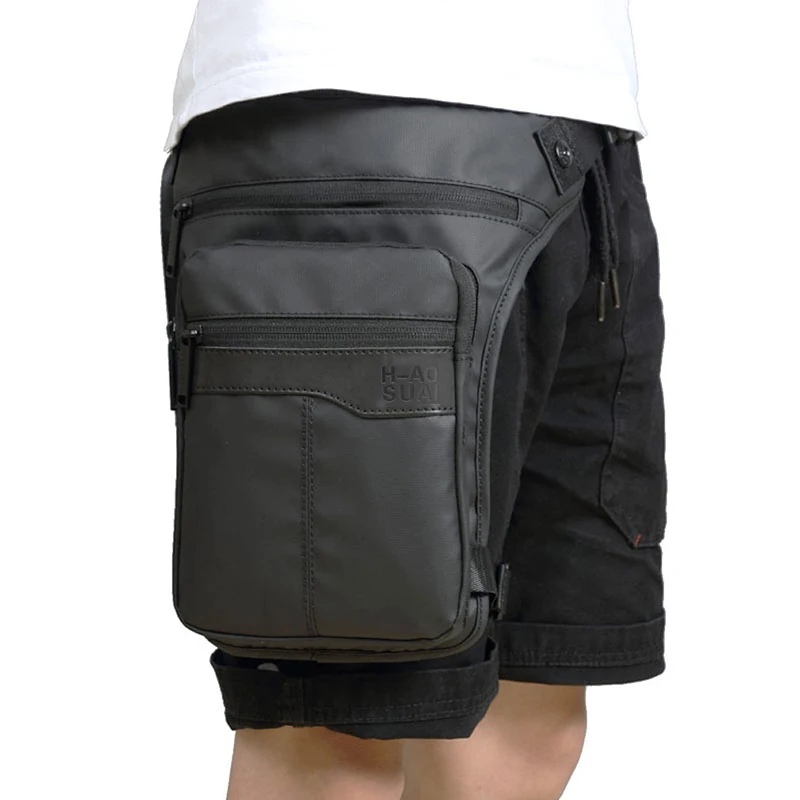 Men Waterproof Thigh Bag Waist Pack Fanny Packs Outdoor Riding Motorcycle Crossbody Hip Belt Shoulder Bags Travel Chest |