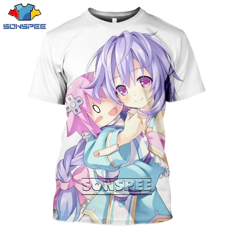 SONSPEE 3D Летняя мужская футболка с животными серия Neptune Милая Harajuku Сексуальная