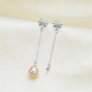 

Stud Earring Accessories Carven 925 Sterling Silver Ear Wires Earrings Hook for DIY Jewelry Earrings Making Supplies Accessor