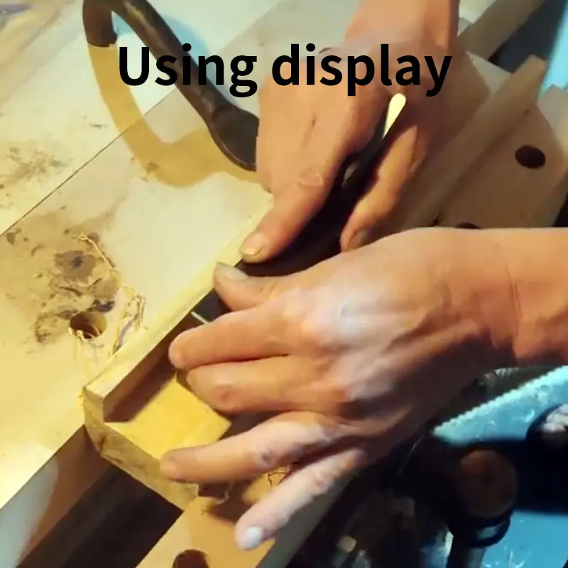 Woodworking Hand Tools Wood Trimming Tool Ebony Plane for Woodworking Edge Wood Trimming for Carpenter European-style Ebony Mini Plane Bull-nose