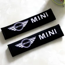 Подходит для BMW Mini внутренняя отделка автомобиля набор мода и индивидуальность креативный ремень безопасности наплечный Коврик защитный чехол