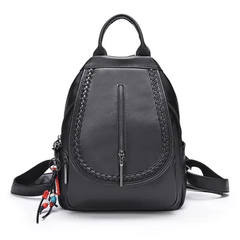 

Women Leather Backpacks High Quality Female Backpack Chest Bag Casual Daily Bag Sac a Dos Ladies Bagpack Travel School Backpack