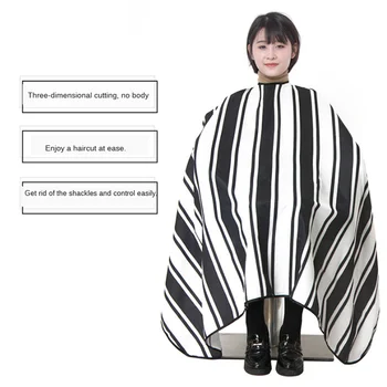 

2020 Haircut Hairdressing Barber Cloth Waterproof Anti-static Printed Haircut Cloth Hair Beauty Cape Hairdressing Apron G0109