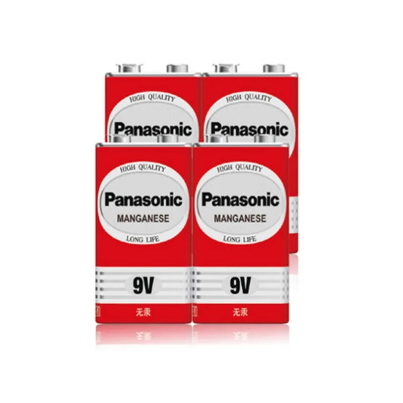 4 шт./партия 100% оригинал Panasonic Greencell PP3 6F22 6LR61 MN1604 9 в блок сверхмощный аккумулятор |