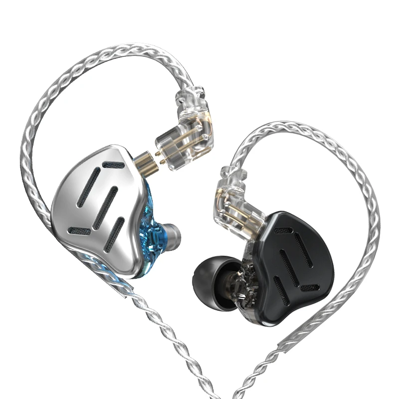 KZ ZAX 1DD+7BA Hybrid Driver HiFi In-ear Earphones