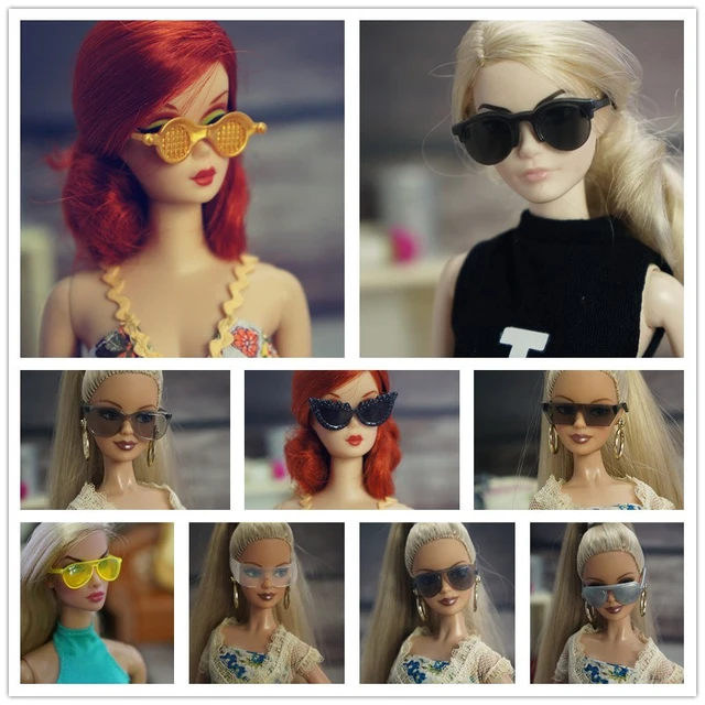 80Pcs Barbies Doll Accessories=10*Doll Clothes+70* Accessories Shoes  Handbags Glasses Toys etc For Barbie Doll&1/6 BJD Blythe - AliExpress