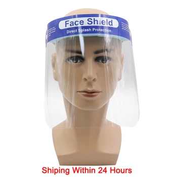

Anti Droplet Face Shield Protection Face Eye Mouth Full Face Covering Clear Mask Dust-proof fog Facial Face Masks Anti saliva