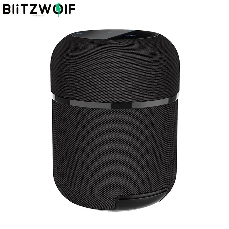 Беспроводные bluetooth колонки BlitzWolf BW AS3 с стереозвуком 360 ° TWS 12000 мАч стильный дизайн